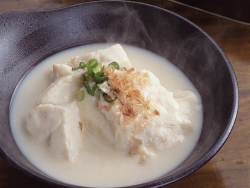 温泉湯豆腐