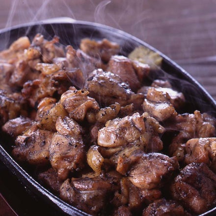 地鶏の炭火焼き